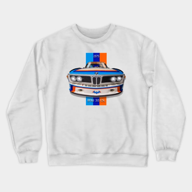 Bavarian Motors Bat Car Super Racer Crewneck Sweatshirt by MotorManiac